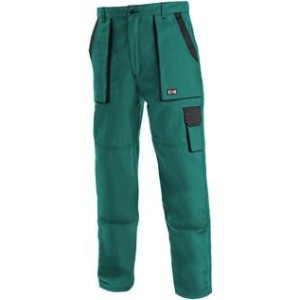 Pánské kalhoty CXS LUX JOSEF, zeleno-černé